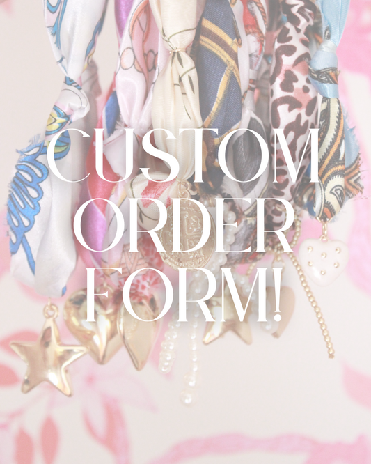 Custom Order Form